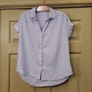 beachlunchlounge collection relaxed fit striped top